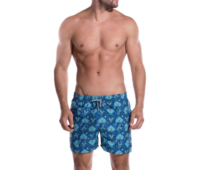 PANTALONETA-CORTA-RESORTADA-MOSAICO-AZUL-PETROLEO