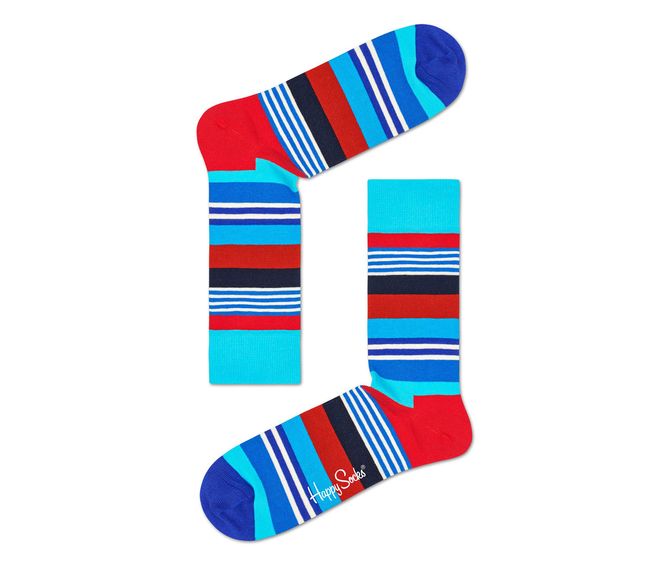 MEDIA-CASUAL-MULTI-STRIPE-SOCK-MULTICOLOR