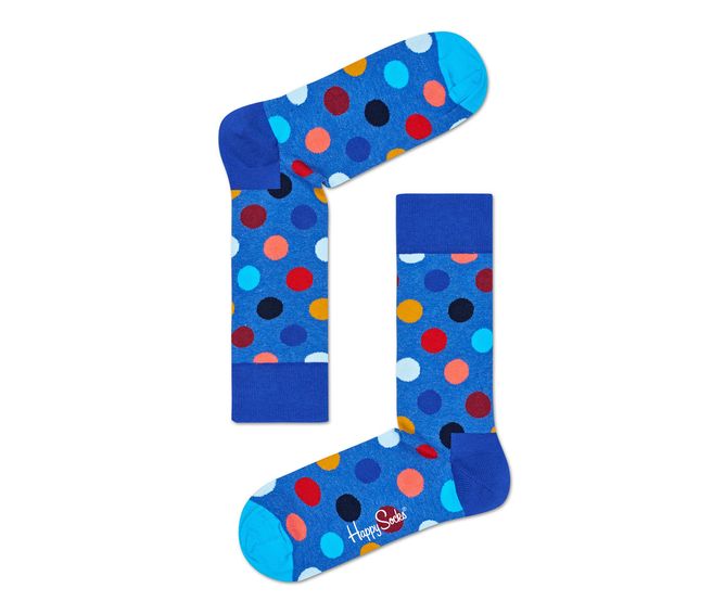 MEDIA-CASUAL-BIG-DOT-SOCK-MULTICOLOR