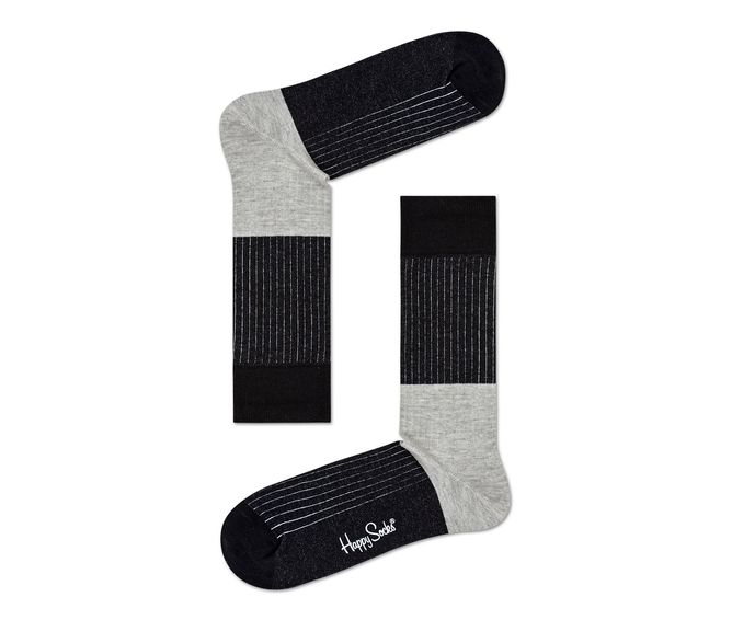 MEDIA-CASUAL-BLOCK-RIB-SOCK-BLACK-MULTICOLOR