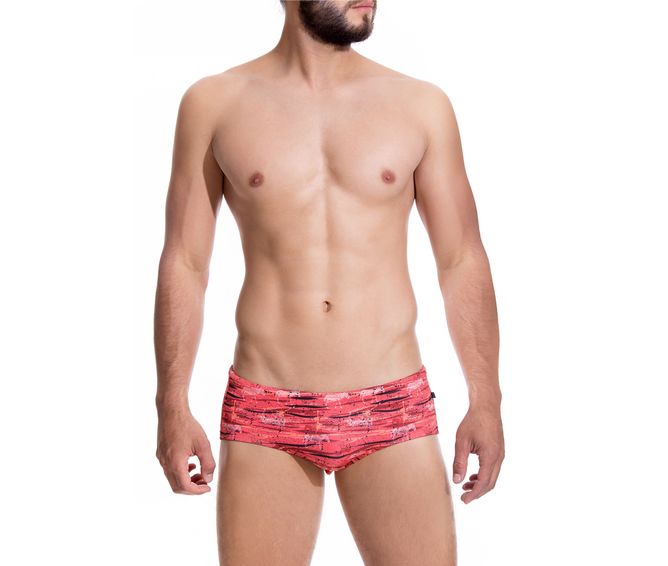 BAÑADOR-PLAYA-WOODLAND-ROJO