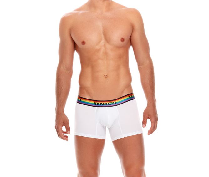 boxer blanco hombre